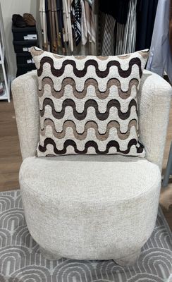Kussen 'BERBER' beige/bruin