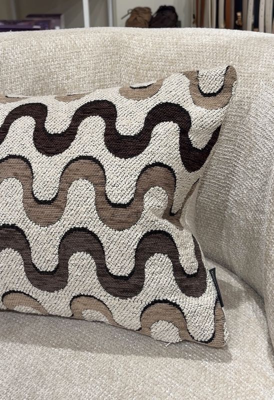 Kussen 'BERBER' beige/bruin