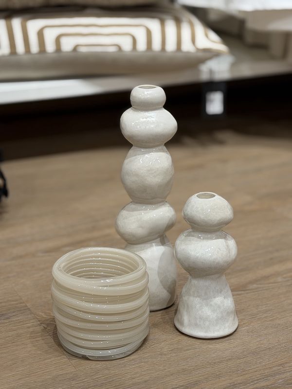Kandelaar Rocky White