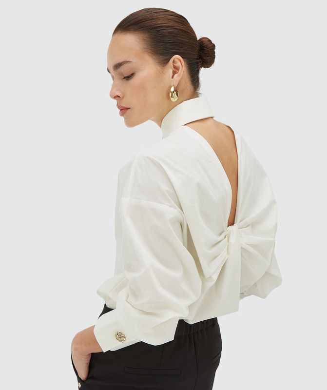 JV blouse LAURI - off white maat S