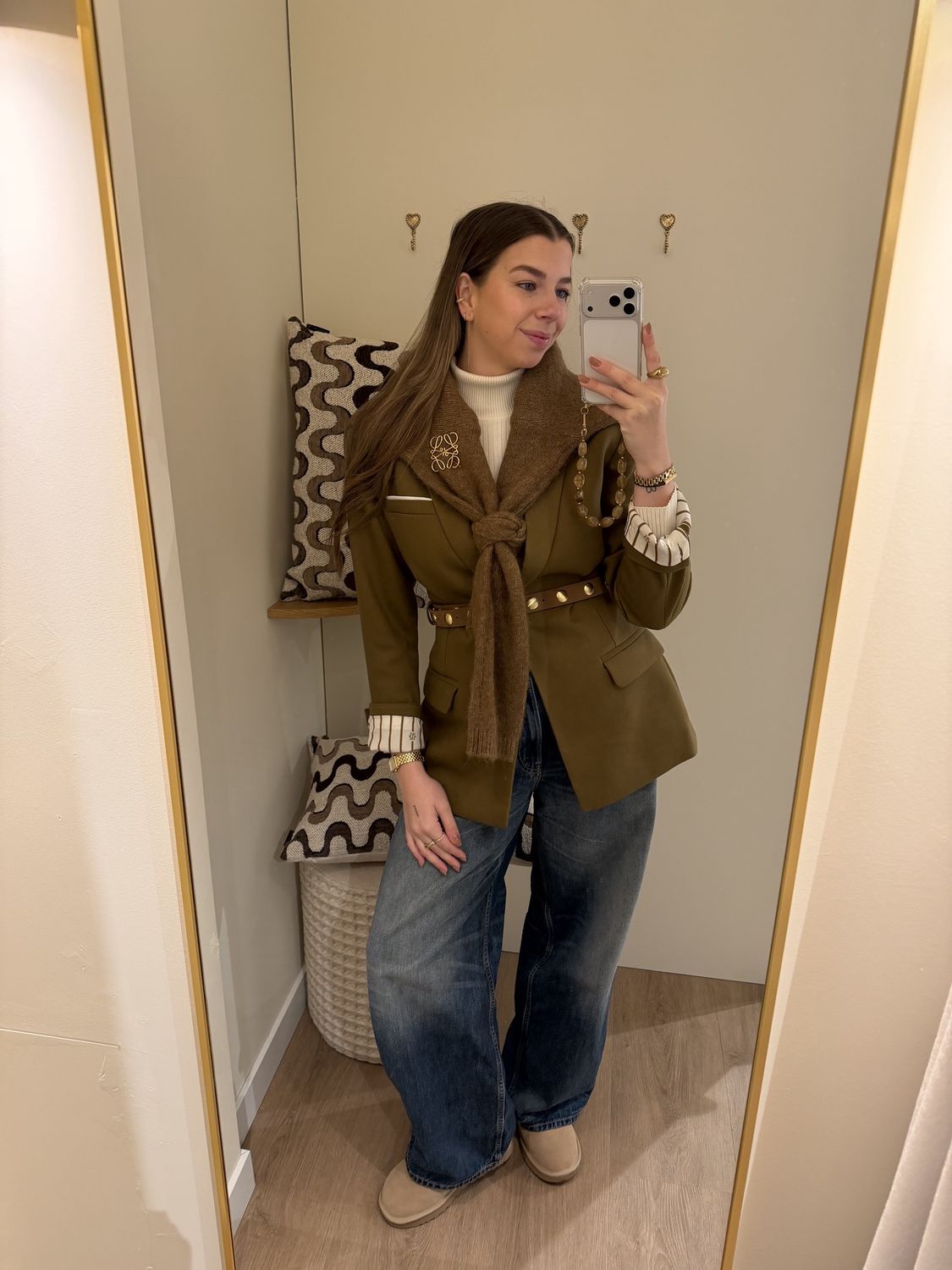 JV KANAN blazer - olive green