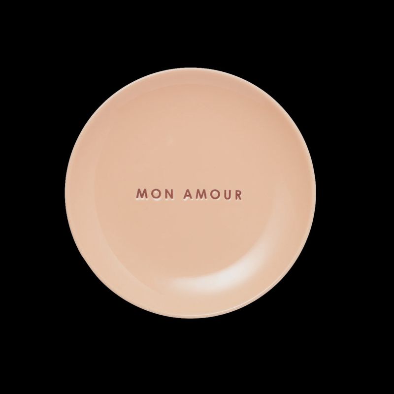 Gebaksbordje 'MON AMOUR'