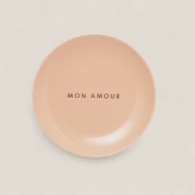 Gebaksbordje 'MON AMOUR'
