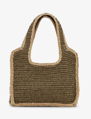SUI AVA Waffle Cloud tas - chocolate/khaki