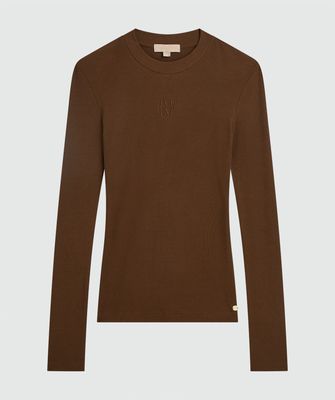 JV ATLAS long sleeve top - brown