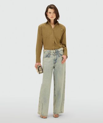 JV LOUELLA wide leg jeans - light dirty denim