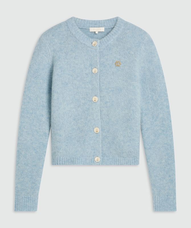 JV PAULINE vestje - fresh blue melange