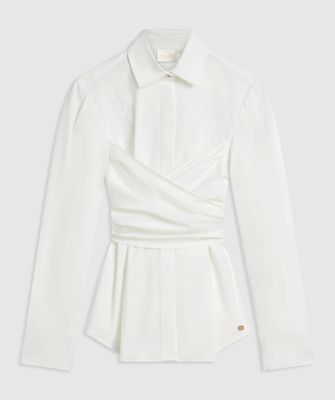 JV LUANN blouse getailleerd - off white