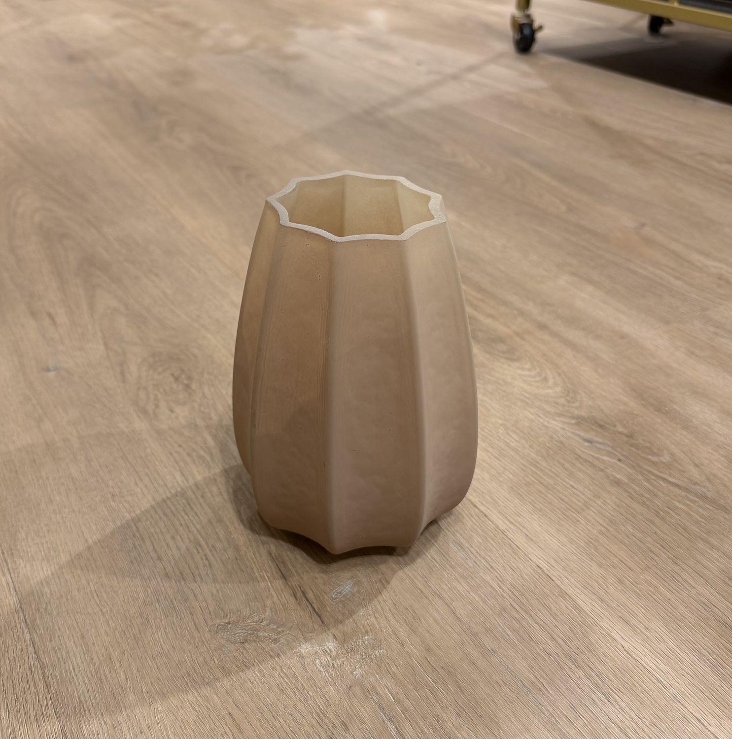 Vaas ERICA glas - lichtbruin 18x13 cm