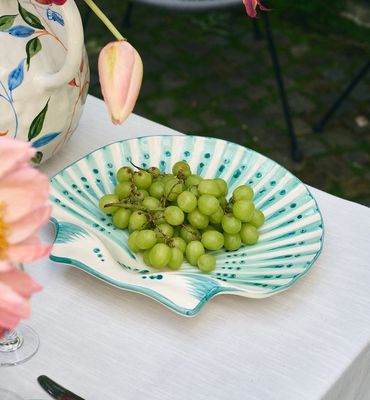 Serveerschaal 'Shell Verde'