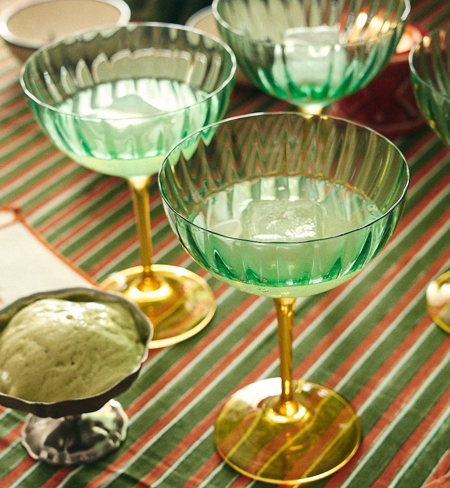 Champagne glas 'Jazzy Arancia Optic'