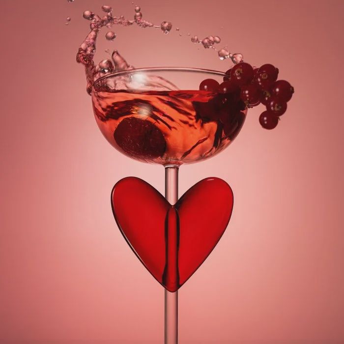 Heart coupe - rood