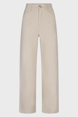 Amaya PIP wide leg jeans - lichtbeige