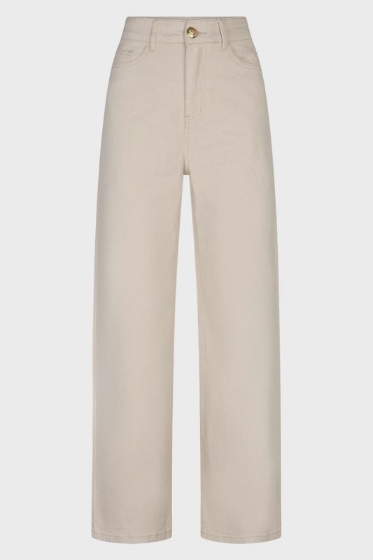 Amaya PIP wide leg jeans - lichtbeige