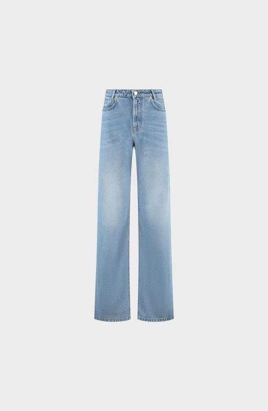 Amaya TRUE wide leg jeans - blauw