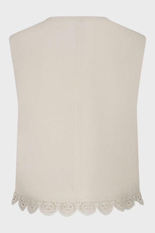 Amaya LUMA gilet/top - beige