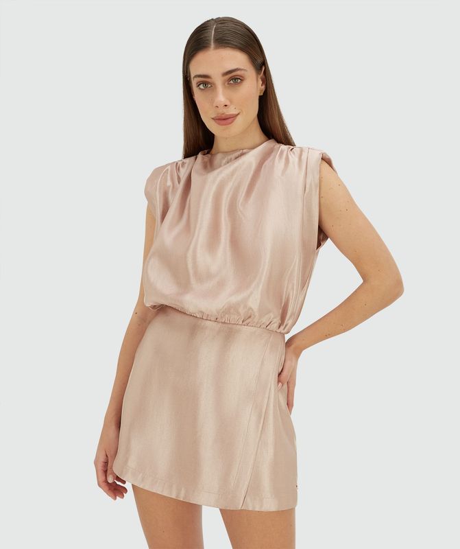 JV LIRA playsuit/jurkje - dusty pink
