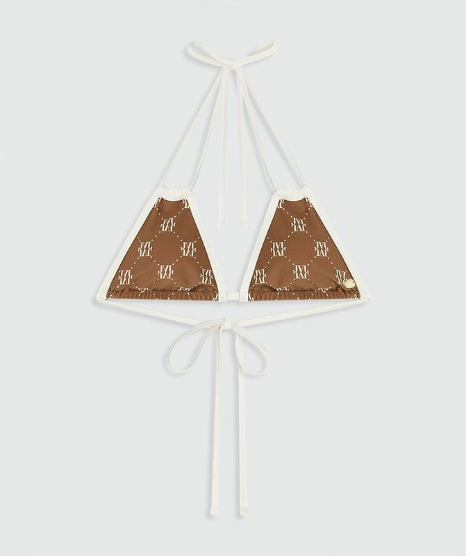 JV EVERLY bikini topje - brown ecru