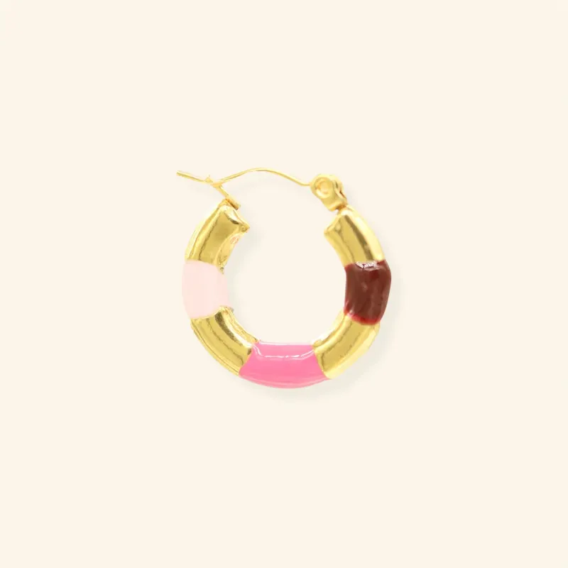 Sunrise Hoop oorbel