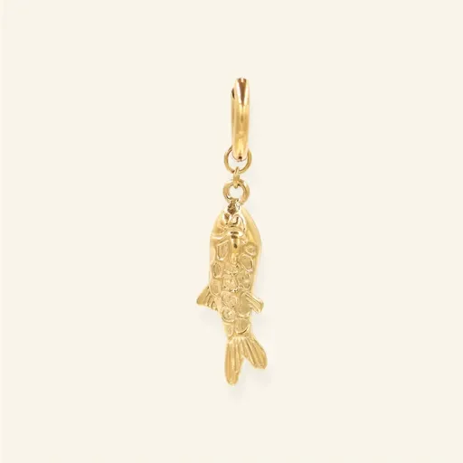 Tiny Fish oorbel - Gold