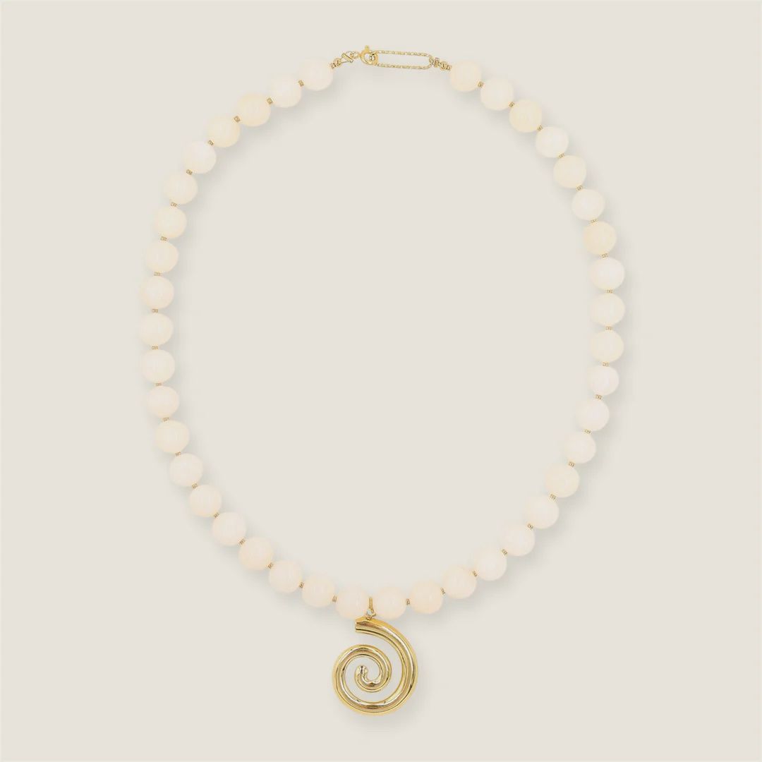 Milky Swirl ketting