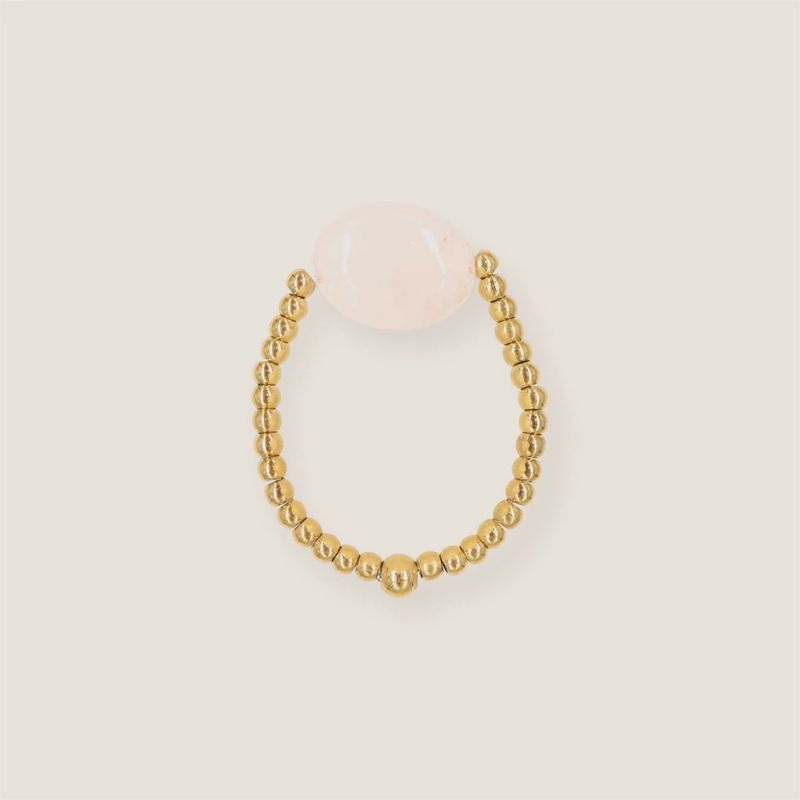 Rose Quartz ring