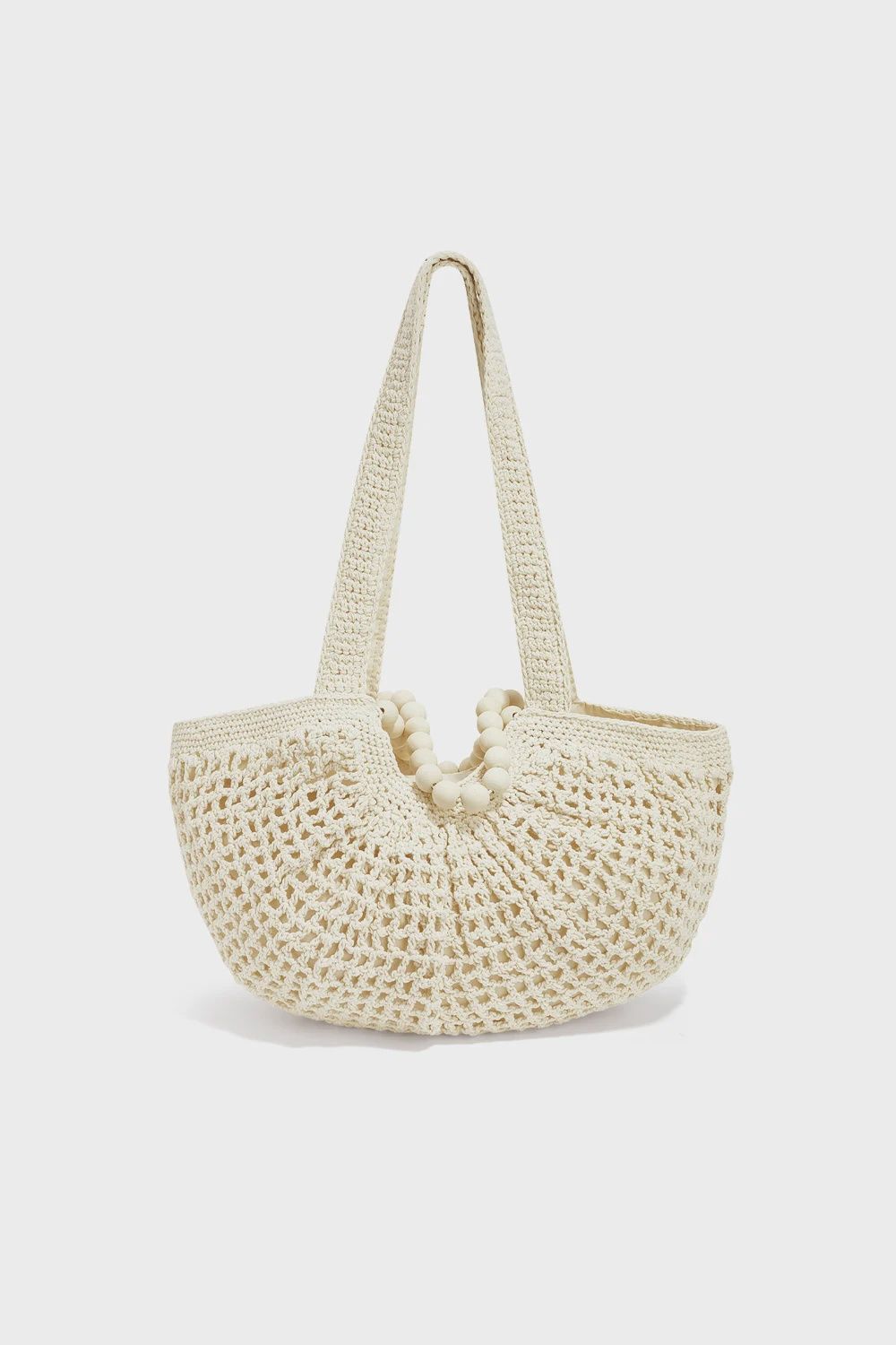Beach tas rotan BRIA - beige