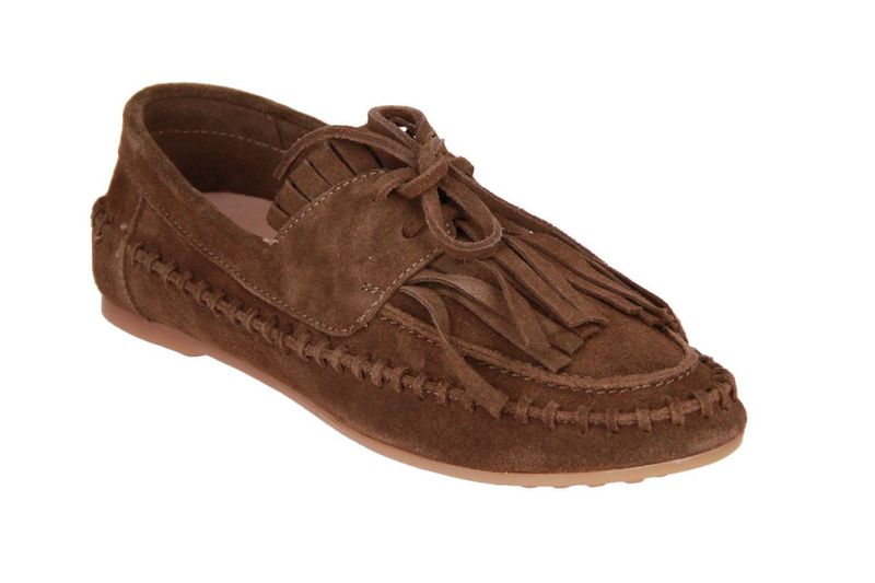 Mocassin LONI - suède beige