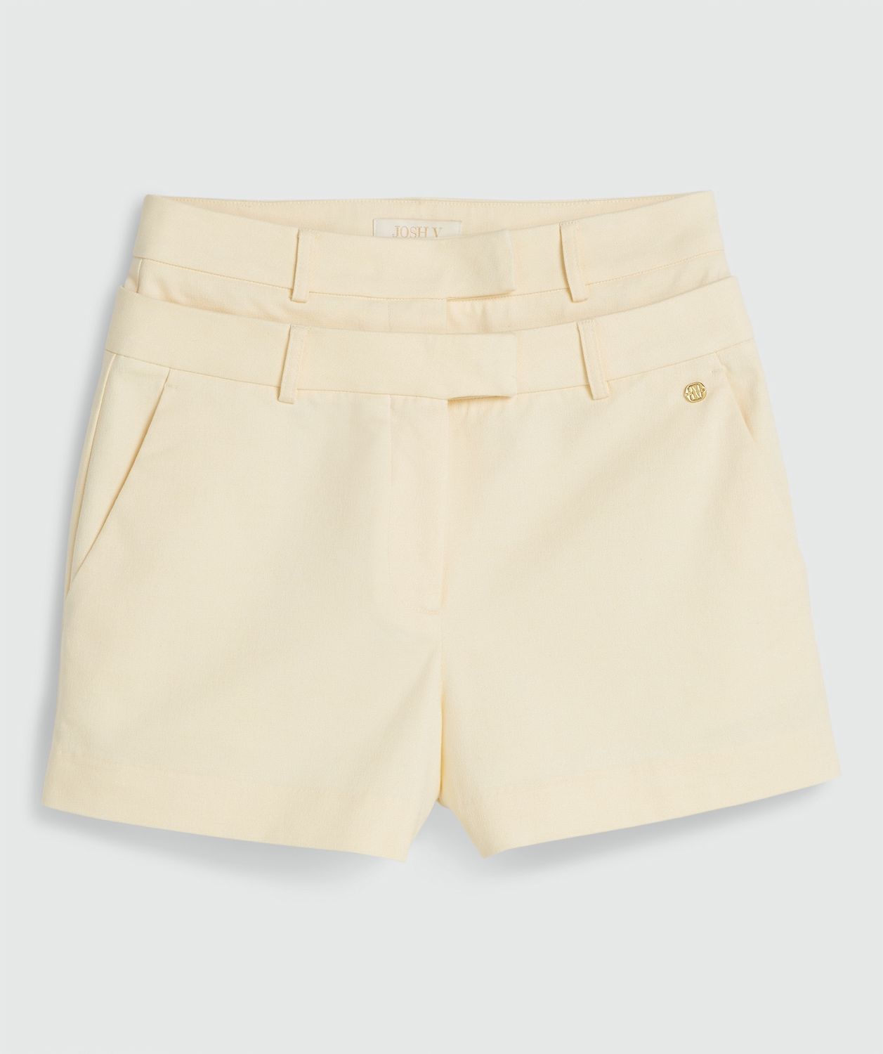 JV IRINA short - butter yellow