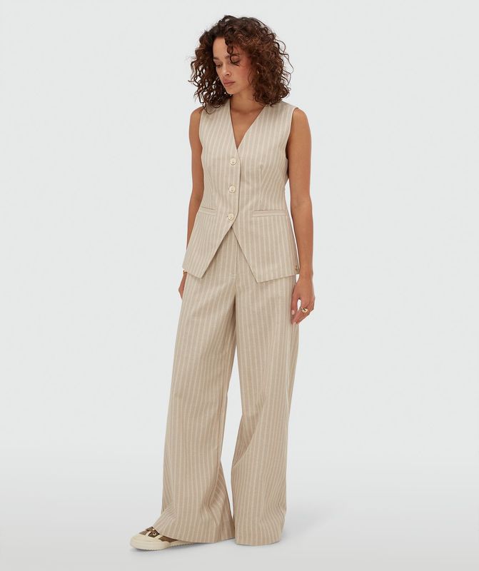 JV ODESSA pantalon - stone stripe