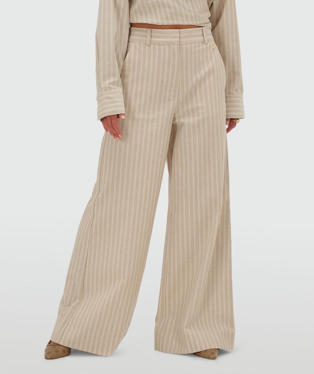JV ODESSA pantalon - stone stripe
