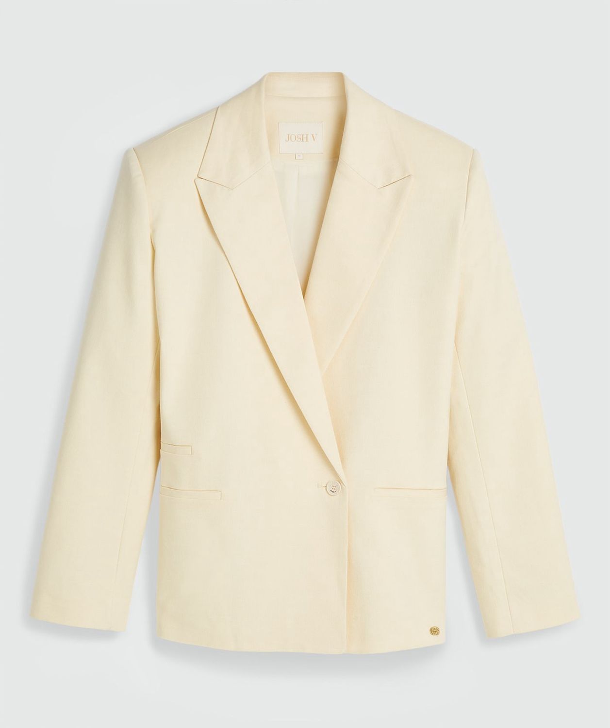 JV BENSON blazer - butter yellow