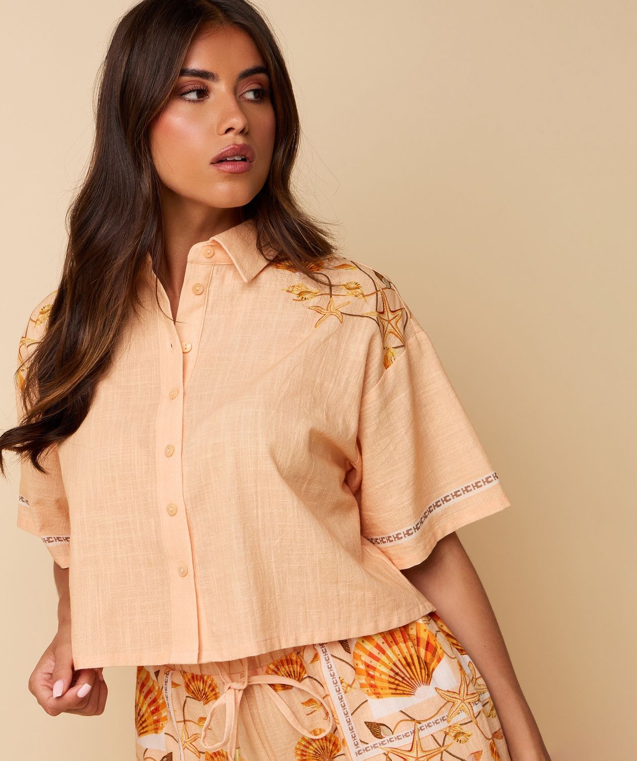 HEYB SAV blouse - cream blush