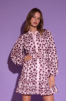 AMAYA LIVIA jurkje pink/red