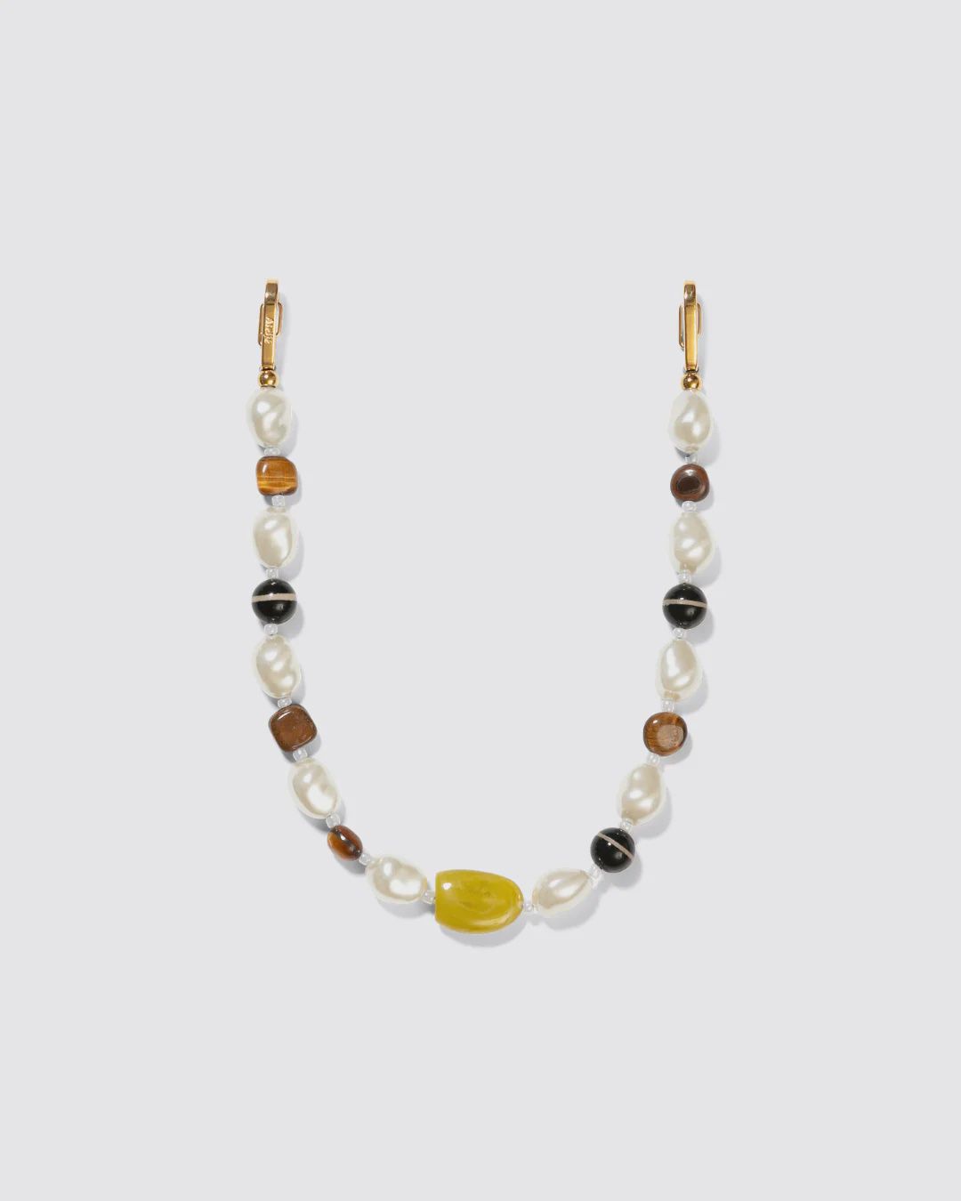 Short phone cord 'Chalk Light'