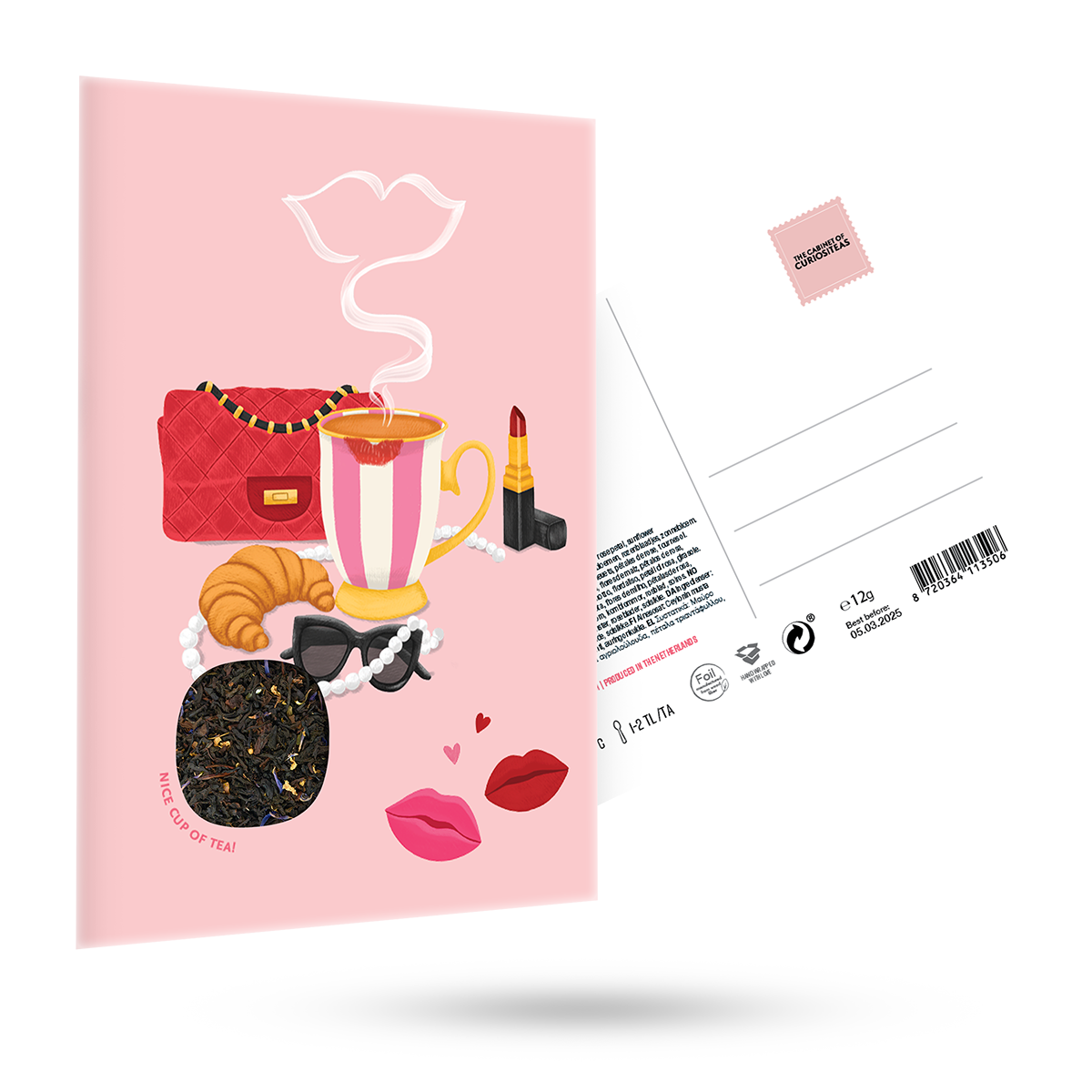 Thee kaart 'French Café'