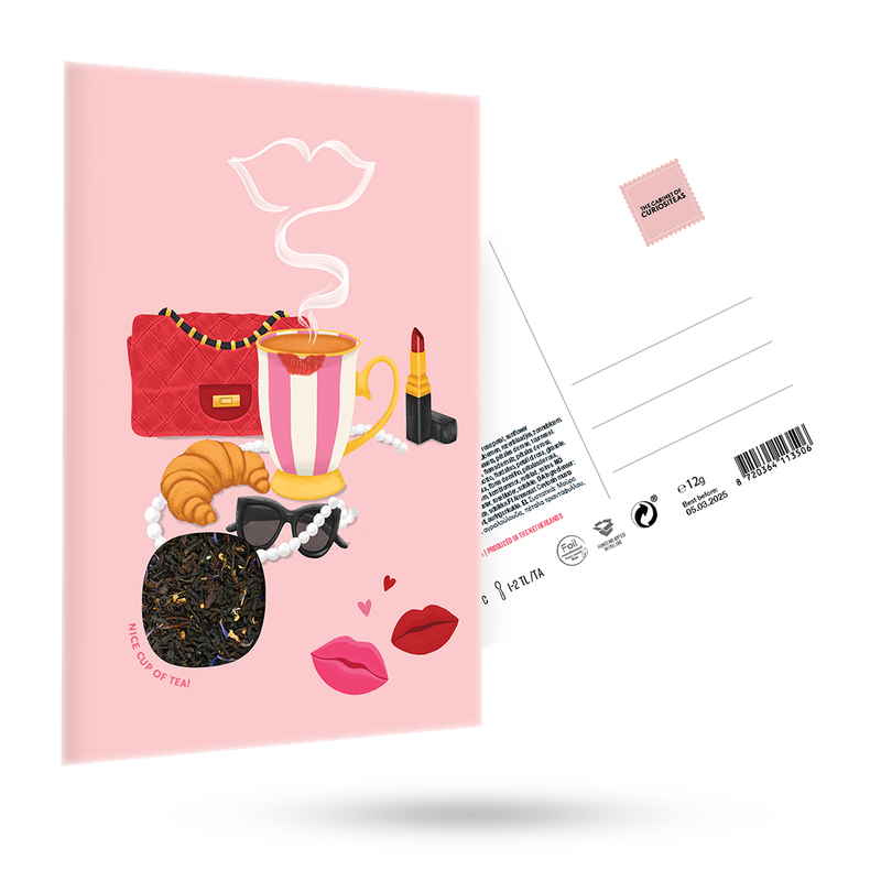 Thee kaart 'French Café'