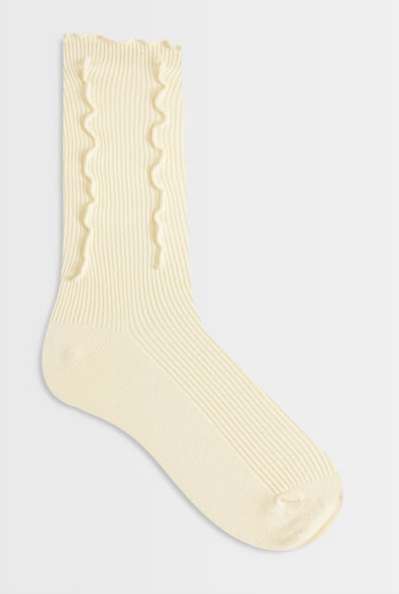 SUI AVA sokken - butter yellow