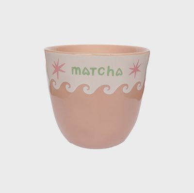 Matcha/koffie kopje - pink