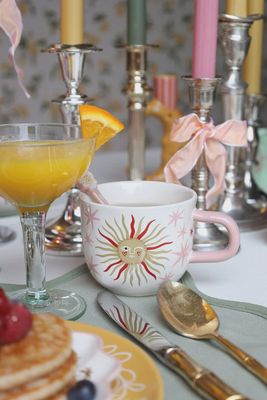 Mok 'Sun and pink stars'