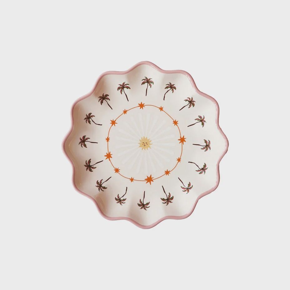 Bordje 'Sun and palmtrees'