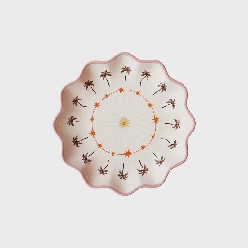 Bordje 'Sun and palmtrees'