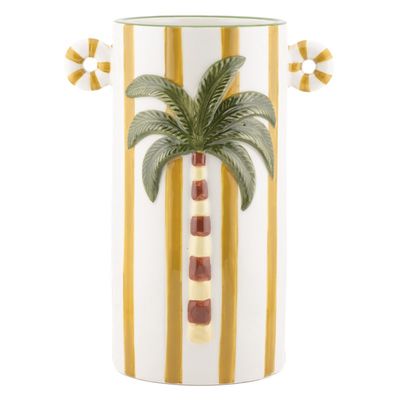 Aardewerk vaas PALORA - 15,2x10,5x19,9cm