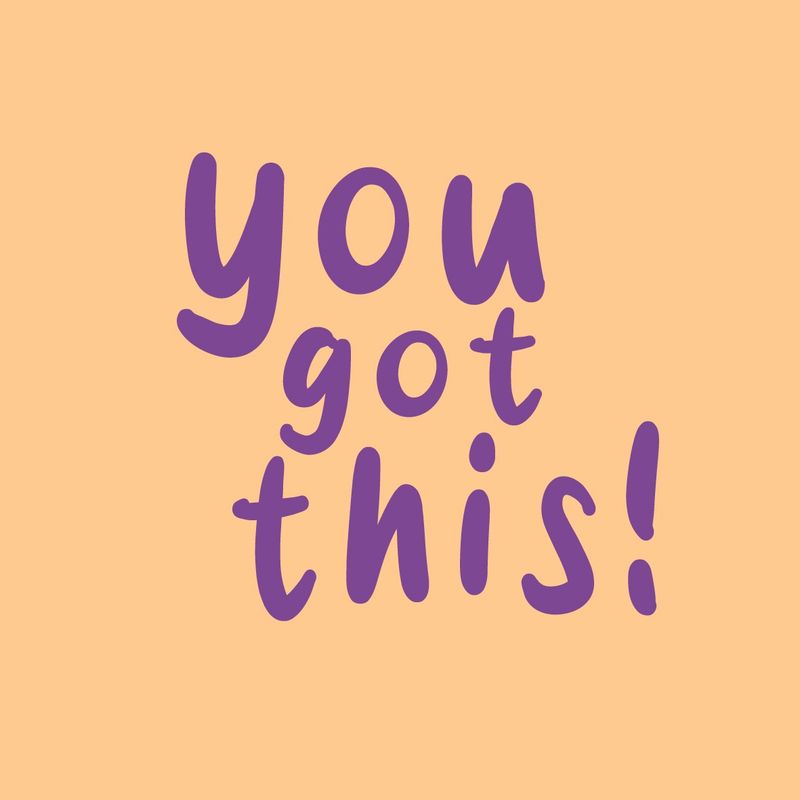 Tegeltje 'You got this!'