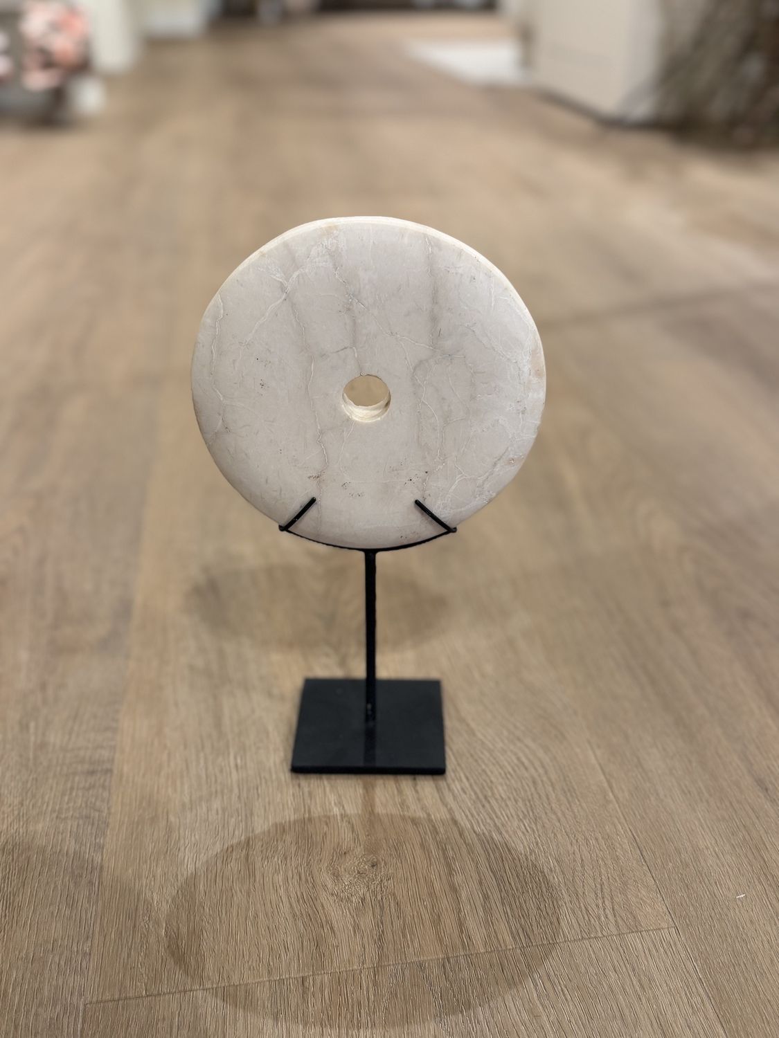 Ornament 'Marble Stone' -  wiel: Ø15,5 cm