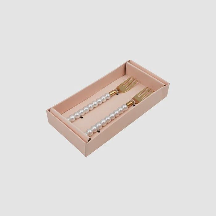 Gebaksvorkjes pearl - set van 2