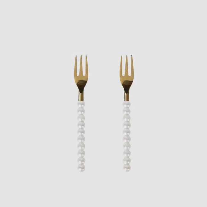 Gebaksvorkjes pearl - set van 2