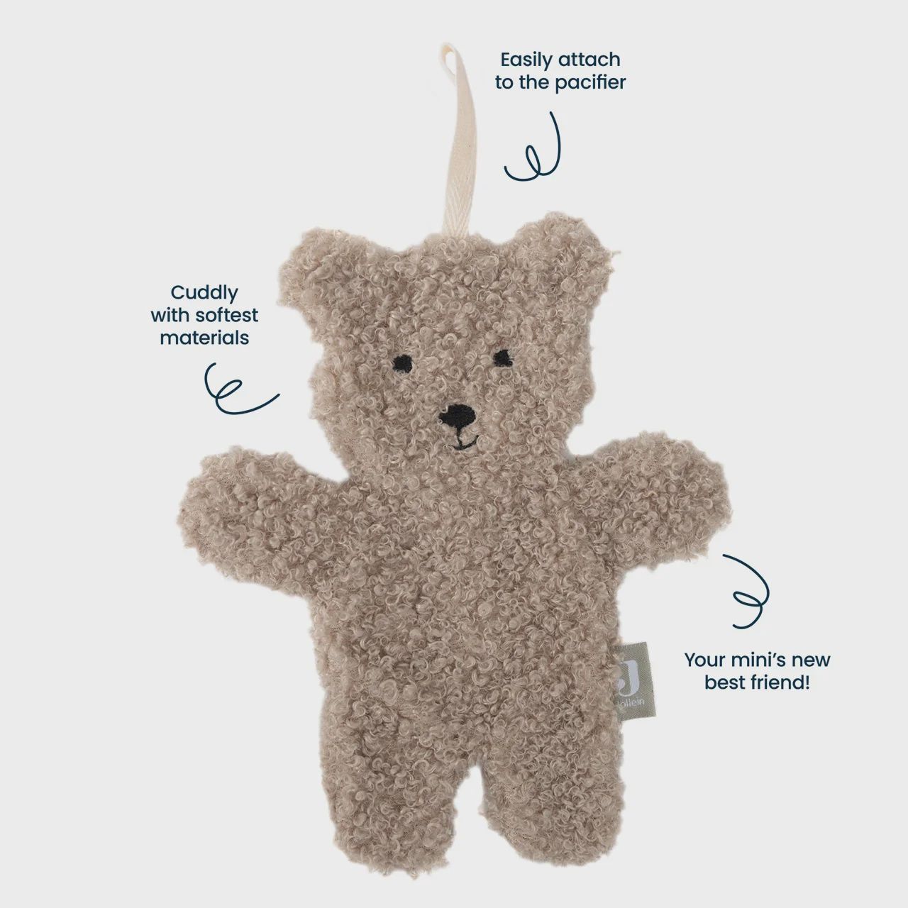 Speendoekje Teddy Bear | Biscuit