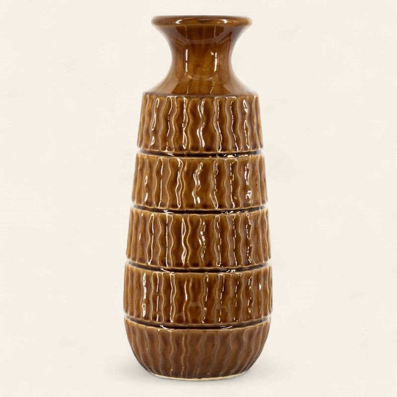Vaas AZTEC - bruin | 16x16x38cm
