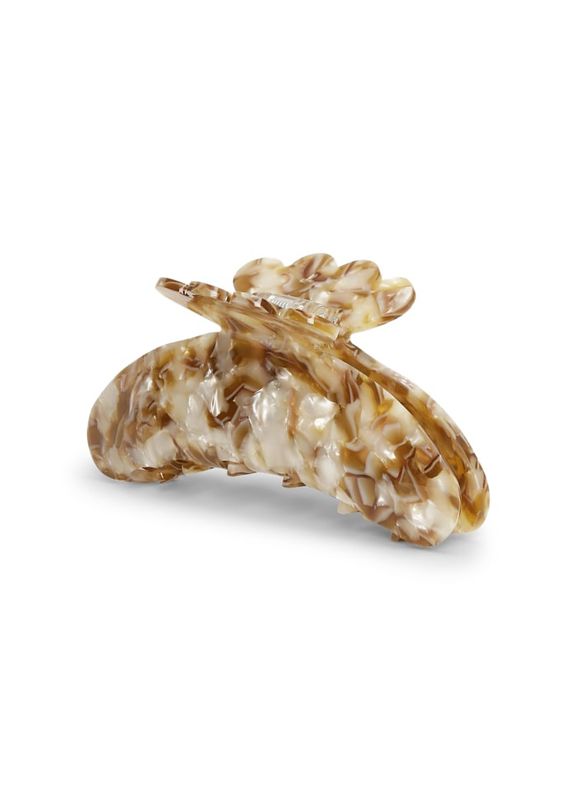 SUI AVA haarclip | Helle Plage Big - brown mix